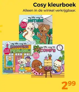 Trekpleister Cosy kleurboek aanbieding