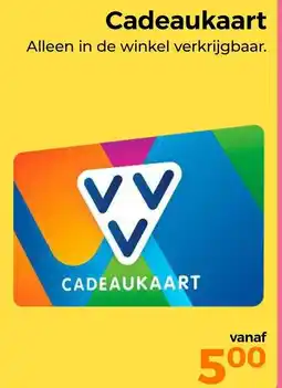 Trekpleister Cadeaukaart aanbieding