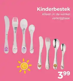 Trekpleister Kinderbestek aanbieding