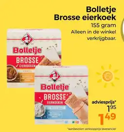 Trekpleister Bolletje Brosse eierkoek aanbieding