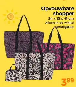 Trekpleister Opvouwbare shopper aanbieding