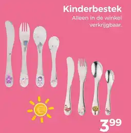 Trekpleister Kinderbestek aanbieding