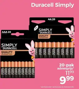 Trekpleister Duracell Simply aanbieding