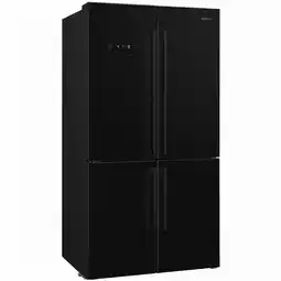 Bol.com SMEG FQ60NDE - Amerikaanse Koelkast - 572 Liter - Zwart - No Frost - French Door - Vrijstaand aanbieding