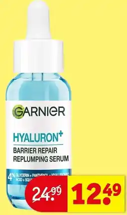 Kruidvat Garnier Hyaluron+ Barrier Repair Replumping Serum aanbieding