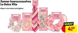 Kruidvat Zenner haaraccessoires La Dolce Vita aanbieding