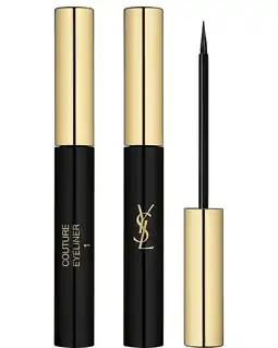 ICI Paris XL Yves Saint Laurent - Couture Eyeliner Vloeibare Eyeliner 1 Noir Minimal Mat aanbieding