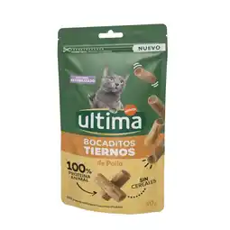 Zooplus 40 g Ultima Snacks Malse Hapjes met Kip Katten Snacks aanbieding
