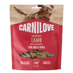 Zooplus 200g Carnilove Dog Crunchy Snack Lam met veenbessen Hondensnacks aanbieding