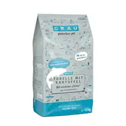 Zooplus Grau Forel & Aardappel - Voordeelpak: 2 x 12 kg aanbieding