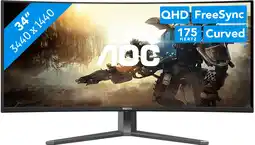 Coolblue AOC AG346UCD QD-OLED Curved aanbieding