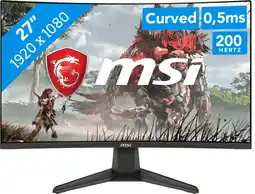 Coolblue MSI MAG 276CF E20 Curved aanbieding