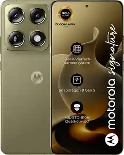 Coolblue Motorola Signature 512GB groen 5G aanbieding