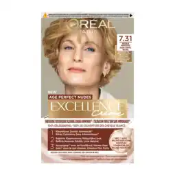 De Online Drogist L'Oréal Paris Excellence Age Perfect Nudes 7.31 Karamelblond 1ST aanbieding