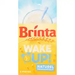 Dekamarkt Brinta Wake up! naturel, 5 stuks aanbieding