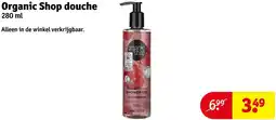 Kruidvat Organic Shop douche aanbieding