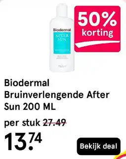 Etos Biodermal Bruinverlengende After Sun aanbieding