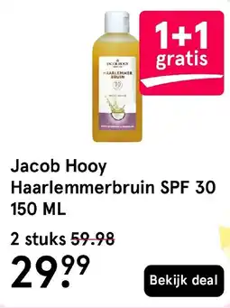 Etos Jacob Hooy Haarlemmerbruin SPF 30 aanbieding
