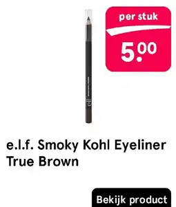 Etos e.l.f. Smoky Kohl Eyeliner True Brown aanbieding