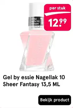 Etos Gel by essie Nagellak 10 Sheer Fantasy aanbieding
