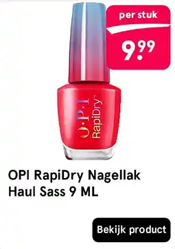 Etos OPI RapiDry Nagellak aanbieding