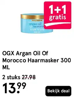 Etos OGX Argan Oil Of Morocco Haarmasker aanbieding