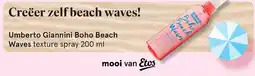 Etos Umberto Giannini Boho Beach Waves texture spray aanbieding