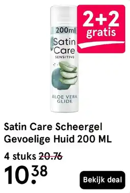 Etos Satin Care Scheergel aanbieding