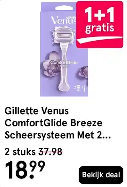 Etos Gillette Venus ComfortGlide Breeze aanbieding