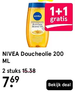 Etos NIVEA Doucheolie 200 ML aanbieding