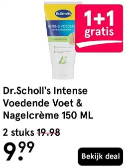 Etos Dr.Scholl's Intense Voedende Voet & Nagelcrème aanbieding