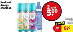 Kruidvat Kruidvat droogshampoo aanbieding