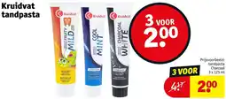Kruidvat Kruidvat tandpasta aanbieding
