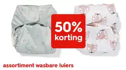 HEMA Assortiment wasbare luiers aanbieding