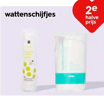 HEMA HEMA wattenschijfjes aanbieding