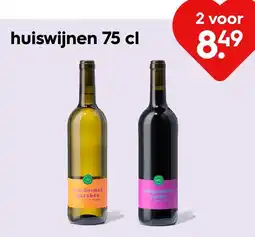HEMA huiswijnen 75 cl aanbieding