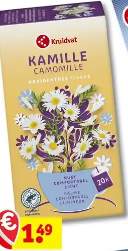 Kruidvat Kruidvat Kamille Kruidenthee aanbieding
