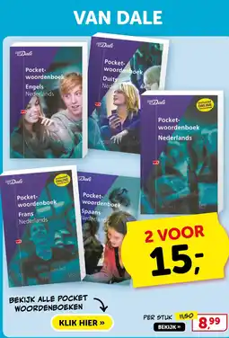 Boekenvoordeel van Dale Pocket-woordenboek aanbieding