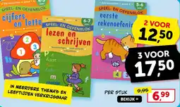 Boekenvoordeel Oefenblokken aanbieding