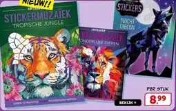 Boekenvoordeel Stickermozaïek aanbieding