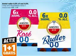 Poiesz Amstel radler 0.0% of rosé 0.0% aanbieding