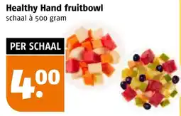 Poiesz Healthy Hand fruitbowl aanbieding
