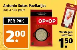 Poiesz Antonio Sotos Paellarijst aanbieding