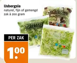 Poiesz IJsbergsla aanbieding