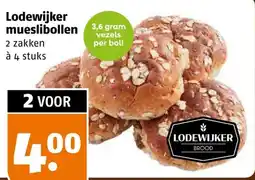 Poiesz Lodewijker mueslibollen aanbieding