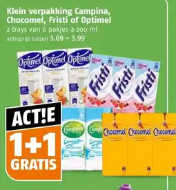 Poiesz Campina, Chocomel, Fristi of Optimel aanbieding