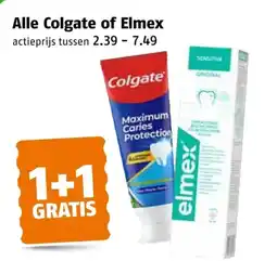 Poiesz Alle Colgate of Elmex aanbieding