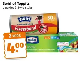 Poiesz Swirl of Toppits aanbieding