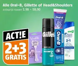 Poiesz Alle Oral-B, Gillette of Head&Shoulders aanbieding