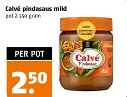 Poiesz Calvé pindasaus mild aanbieding